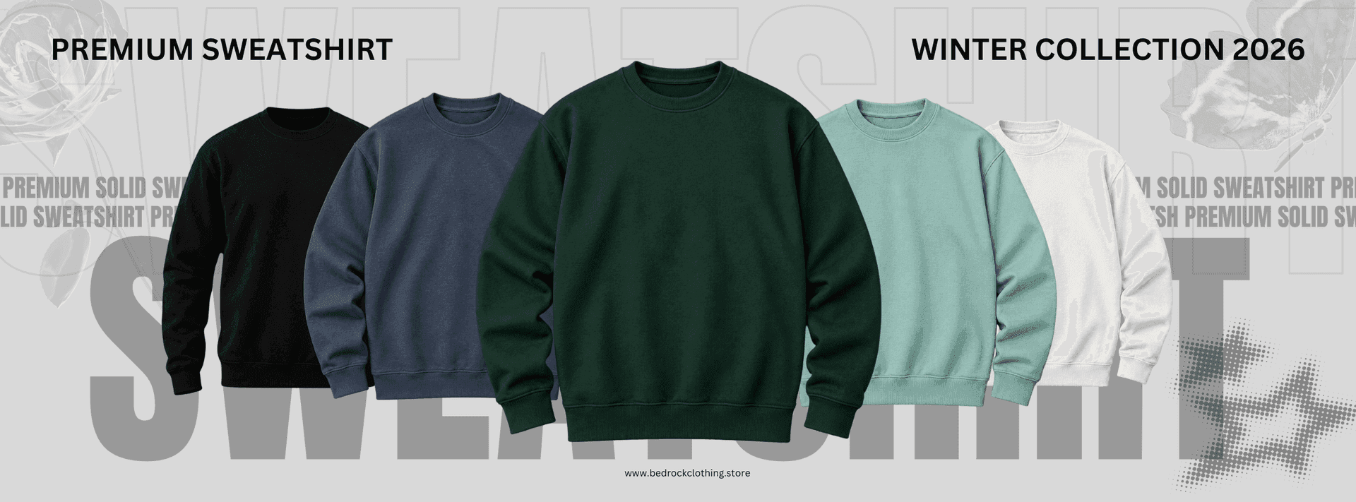 Bedrock Premium Sweatshirt Winter Collection 2026